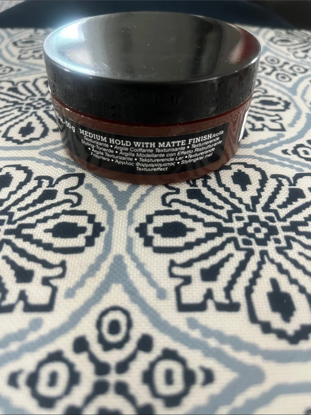 Kiehl's Texturizing Clay - Black and Brown Jar